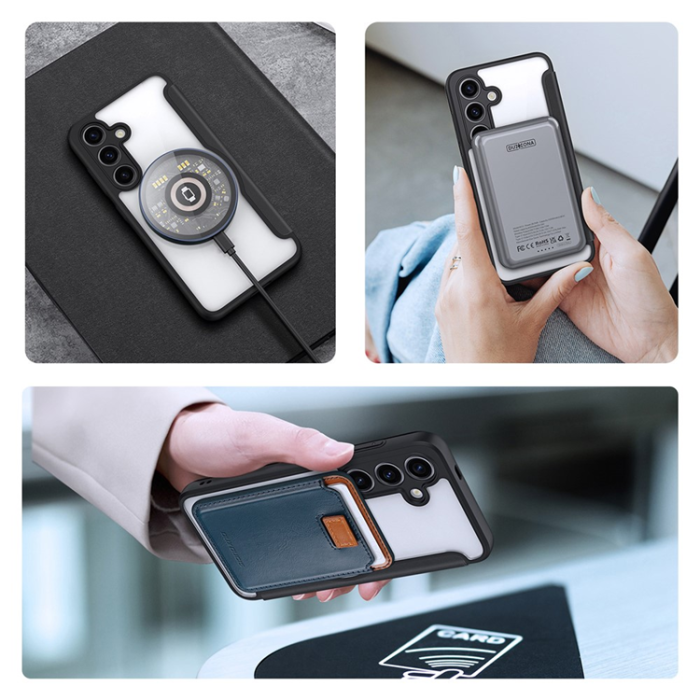 Dux Ducis - Dux Ducis Galaxy S24 Plus Plånboksfodral MagSafe Skin X Pro
