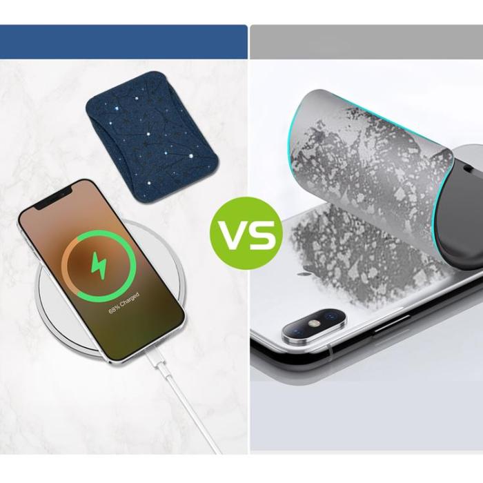 UTGATT1 - Kingxbar Magnetic MagSafe Korthållare - Blå