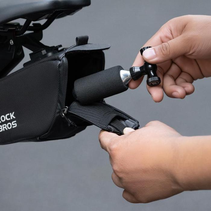 Rockbros - Rockbros CO₂-Pump Ventilhuvud i Aluminiumlegering Patronfri
