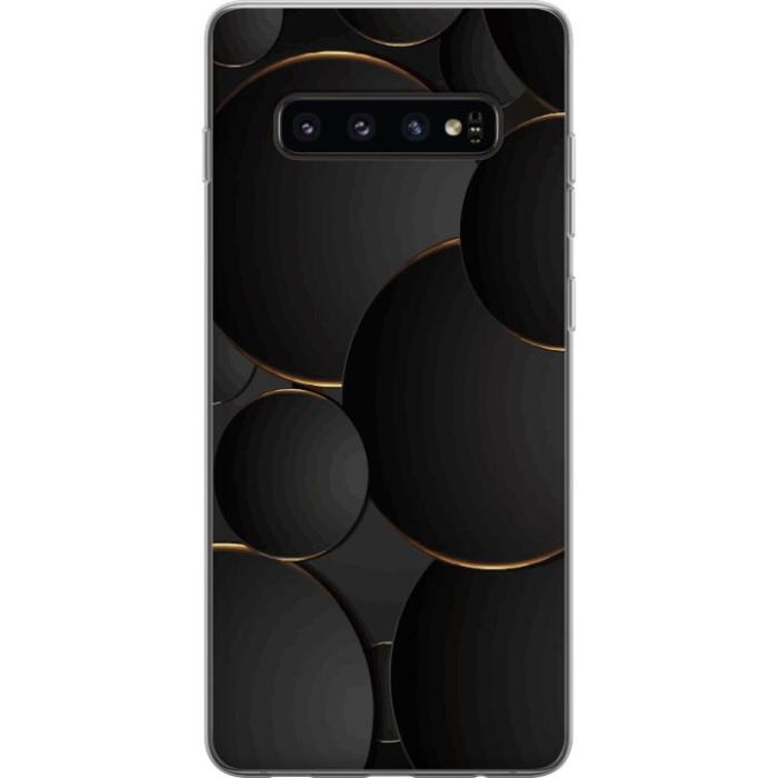iSecrets - Mobilskal till Samsung Galaxy S10 med Lyxig Cirklar