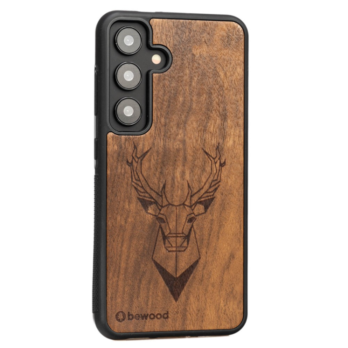 Bewood - Bewood Galaxy S24 Mobilskal Deer Imbuia