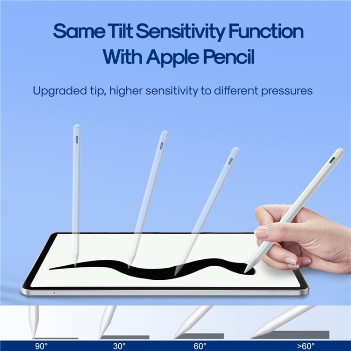 Joyroom - Joyroom Aktiv Kapacitiv Stylus Penna med 2 spetsar JR-X9S - Vit