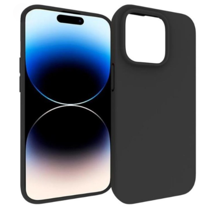 A-One Brand - iPhone 15 Pro Mobilskal Shockproof Thin TPU - Svart