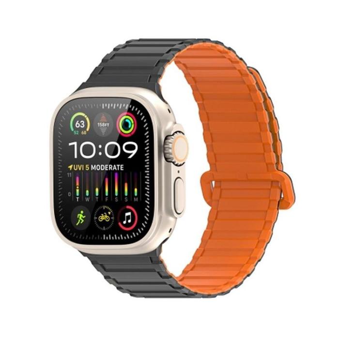 Dux Ducis - Dux Ducis Apple Watch 44/45/46/49mm Armband KJ Nylon - Blå