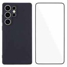 WANLONFENG - WANLONFENG Samsung Galaxy S26 Ultra Skal TPU ZB Serie - Svart