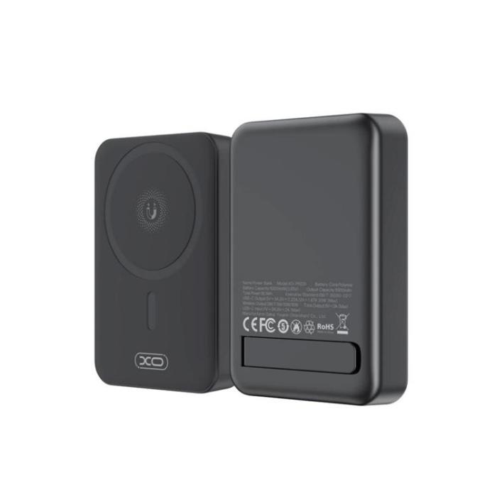 XO - XO Trådlös Powerbank 10000mAh 20W Magnetic PR231 - Svart