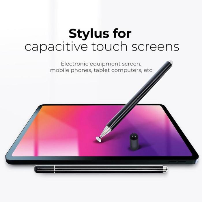 OEM - Stylus för pekskärmar Kapacitiv - Svart