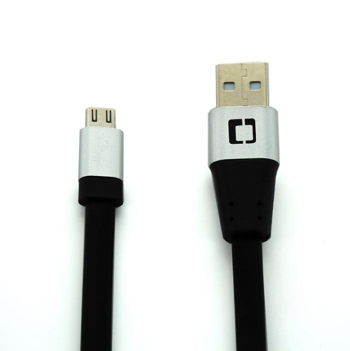 UTGATT5 - Covered Gear Micro-USB kabel 3 meter - Svart