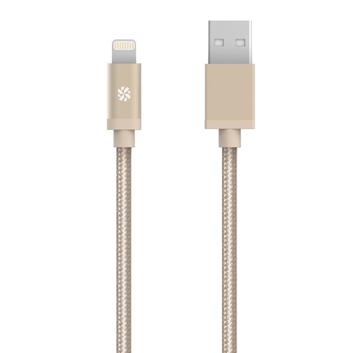UTGATT1 - Kanex - Lightning/USB ladd- och synkkabel 1,2m - Guld