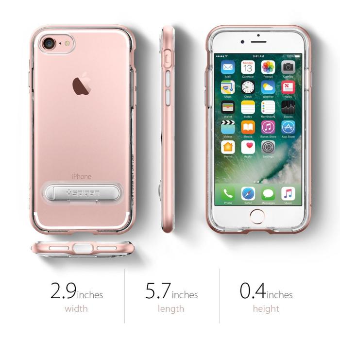 UTGATT5 - SPIGEN Crystal Hybrid Skal till Apple iPhone 7/8/SE 2020 - Gold