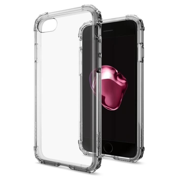 UTGATT5 - Spigen Crystal Shell Skal till Apple iPhone 7/8/SE 2020 - Grå