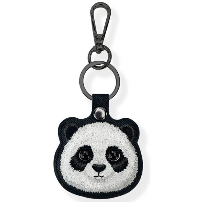 NIMMY - Nimmy AirTag Skal Big Eyed Pet 2.0 Panda - Svart