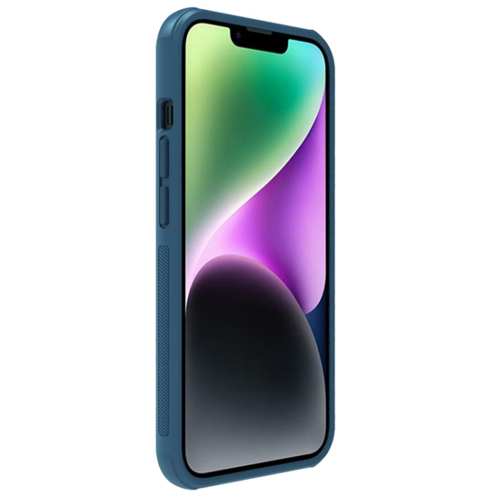 Nillkin - Nillkin iPhone 14 Plus Skal Super Frosted Shield Pro - Blå