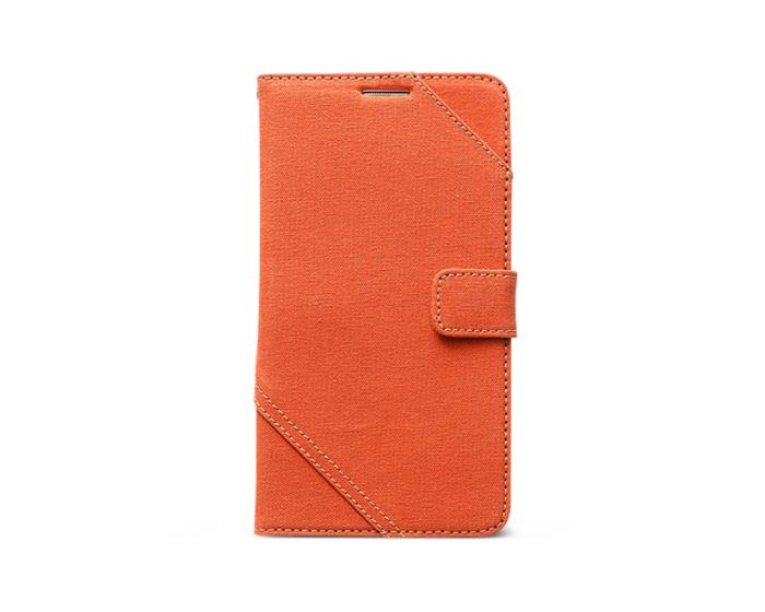 UTGATT1 - Zenus Cambridge Diary Väska till Samsung Galaxy Note 3 N9000 (Orange)