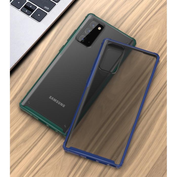 OEM - Armor Series Matte PC + TPU Hybrid Skal Till Galaxy Note 20 - Svart