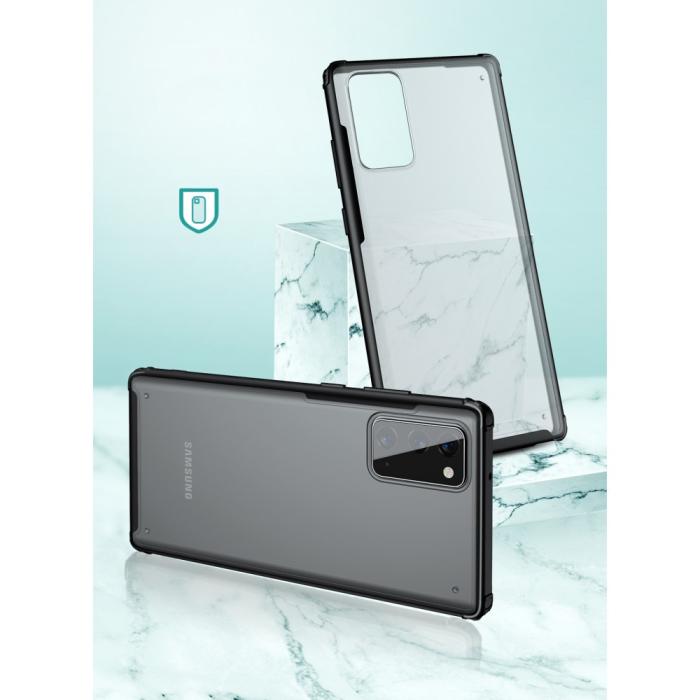 OEM - Armor Series Matte PC + TPU Hybrid Skal Till Galaxy Note 20 - Svart