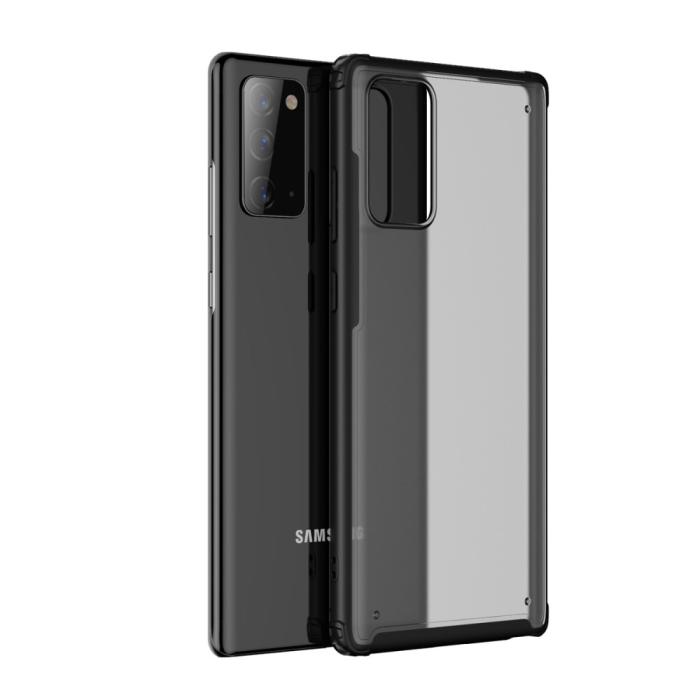 OEM - Armor Series Matte PC + TPU Hybrid Skal Till Galaxy Note 20 - Svart