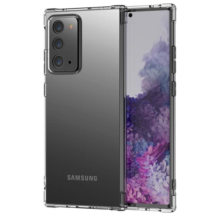 OEM - LEEU Shockproof Skal Till Samsung Galaxy Note 20 - Clear