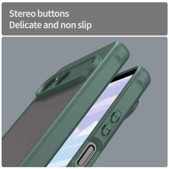 A-One Brand - Sony Xperia 10 VII Mobilskal Frosted Translucent - Grön