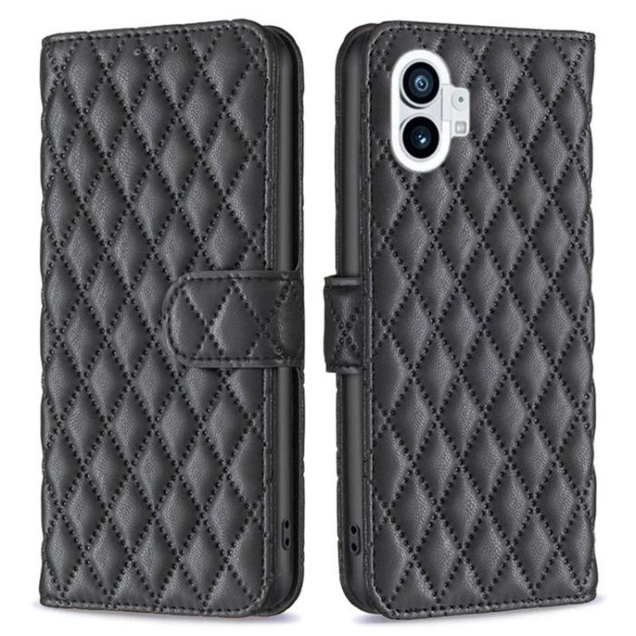 A-One Brand - Nothing Phone 1 Plånboksfodral BINFEN Color Flip - Svart