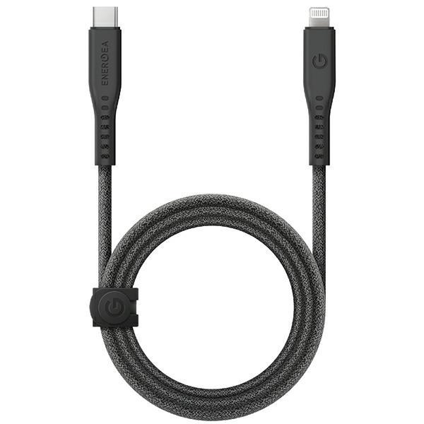 Energea USB-C till Lightning Kabel 60W 3A 1.5m - Svart | 3541 | AlltMobil