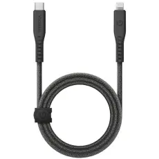 ENERGEA - Energea USB-C till Lightning Kabel 60W 3A 1.5m - Svart
