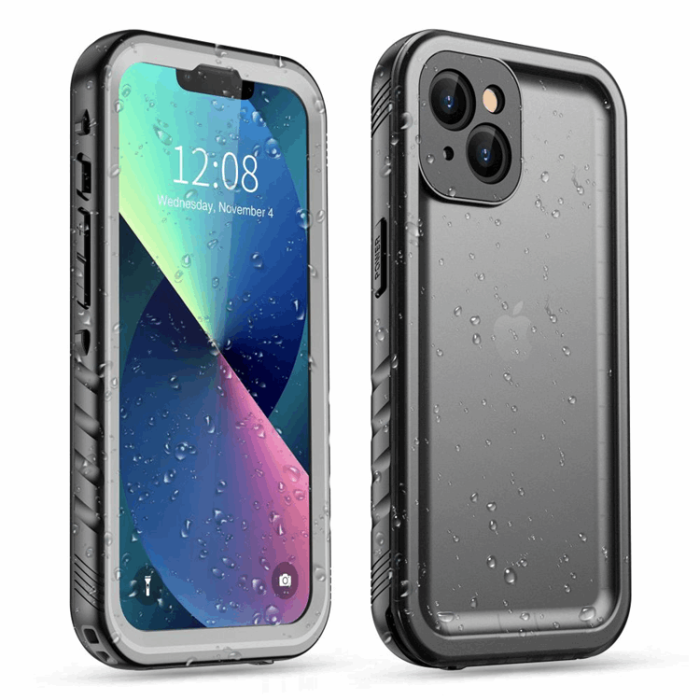 Tech-Protect - Tech-Protect iPhone 13 Mobilskal Shellbox IP68 - Svart