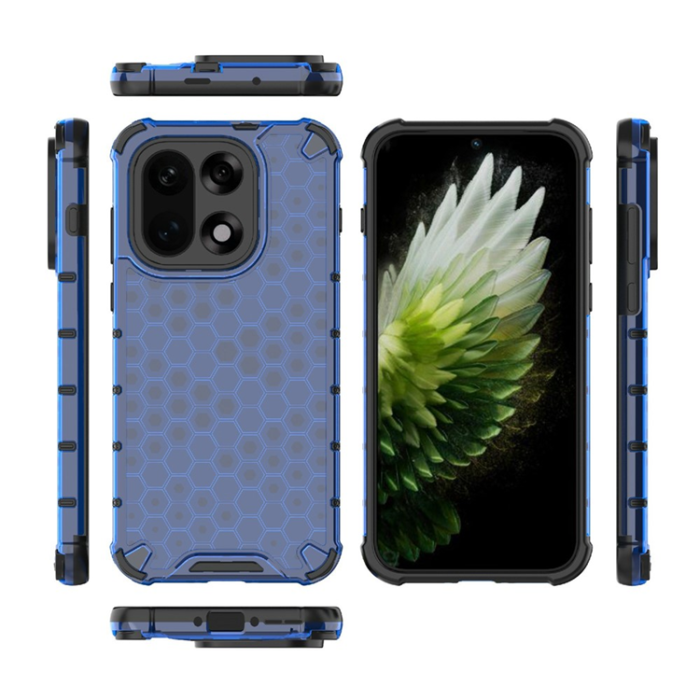 A-One Brand - OnePlus 15 5G Mobilskal Honeycomb Shape - Blå