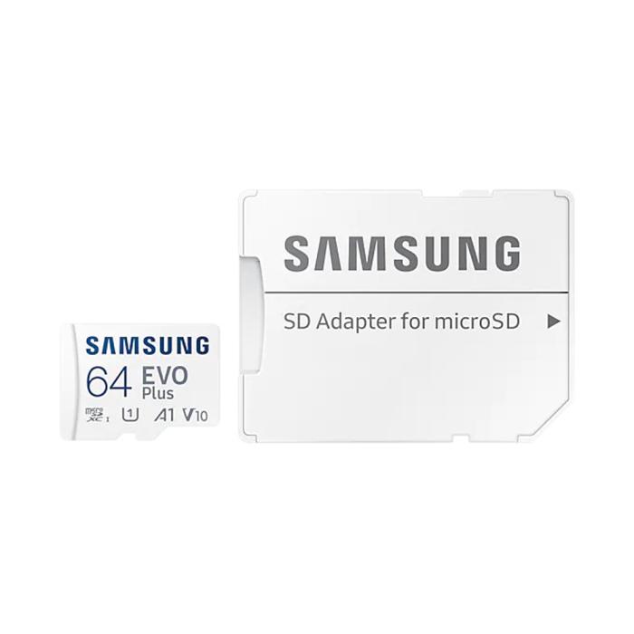 Samsung - Samsung EVO Plus 64GB microSDXC 130/130 MBps Minneskort