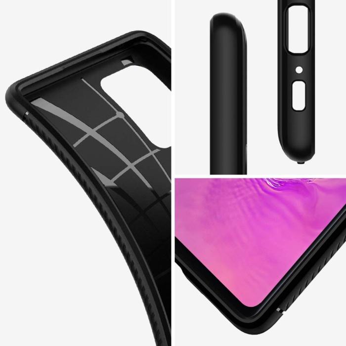 UTGATT5 - SPIGEN Rugged Armor Galaxy S10 Lite Mattsvart