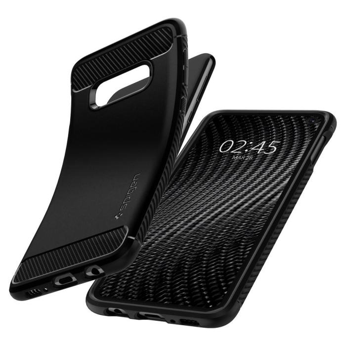 UTGATT - SPIGEN Rugged Armor Galaxy S10E Mattsvart