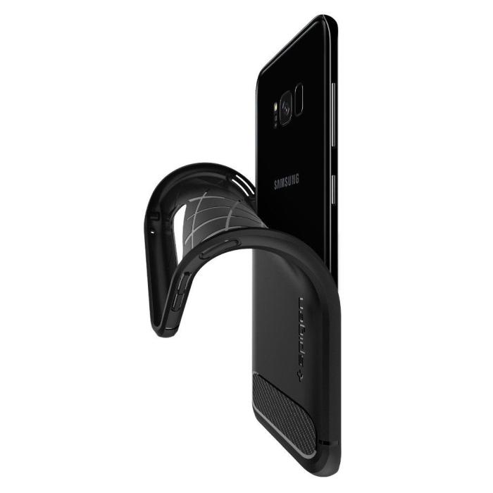 UTGATT - SPIGEN Rugged Armor Galaxy S8 Svart