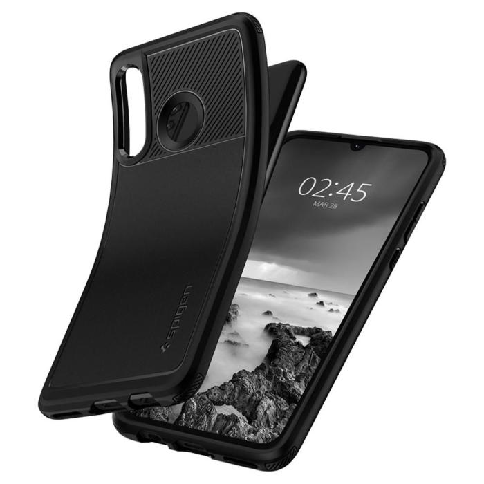 UTGATT5 - SPIGEN Rugged Armor Huawei P30 Lite Svart