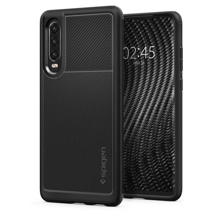 UTGATT5 - SPIGEN Rugged Armor Huawei P30 Svart