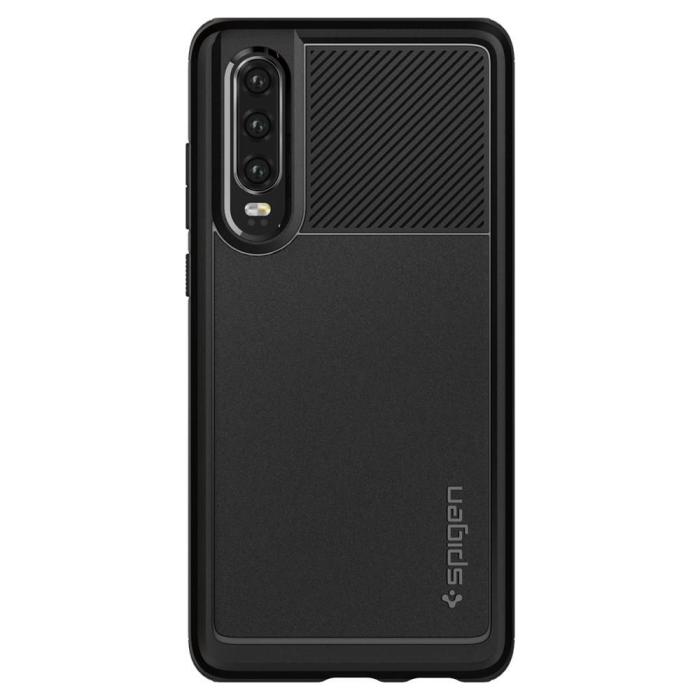 UTGATT5 - SPIGEN Rugged Armor Huawei P30 Svart