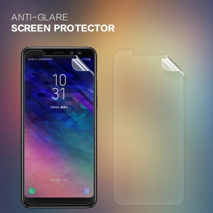 UTGATT1 - NILLKIN Matte Anti-scratch Skärmskydd för Samsung Galaxy A8 2018