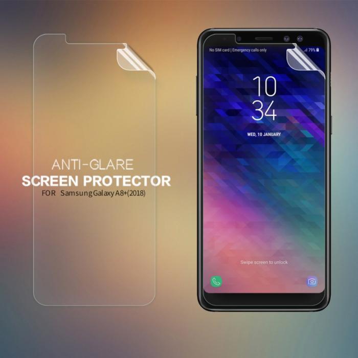 UTGATT1 - NILLKIN Matte Anti-scratch Skärmskydd för Samsung Galaxy A8 2018