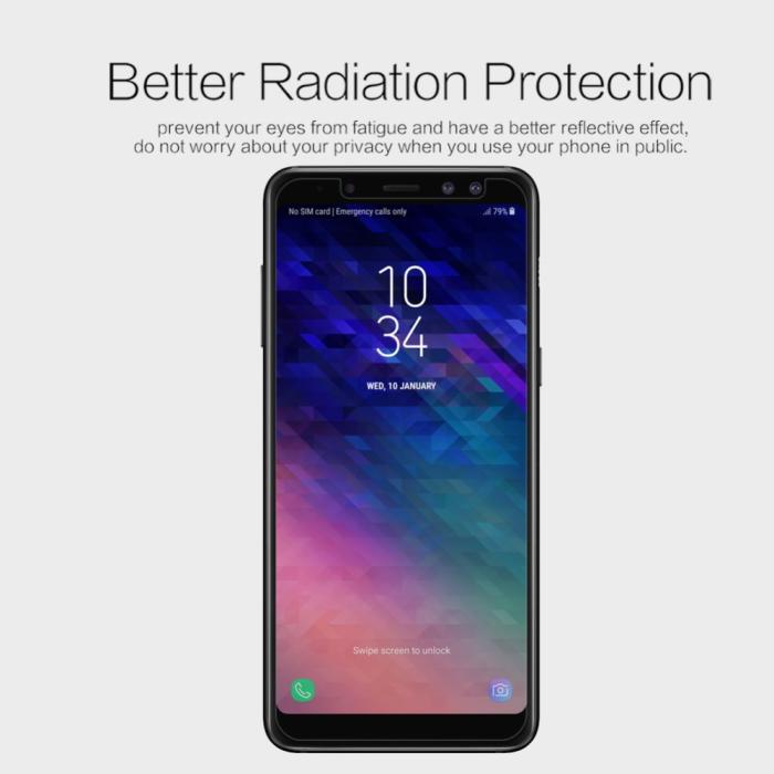 UTGATT1 - NILLKIN Matte Anti-scratch Skärmskydd för Samsung Galaxy A8 2018