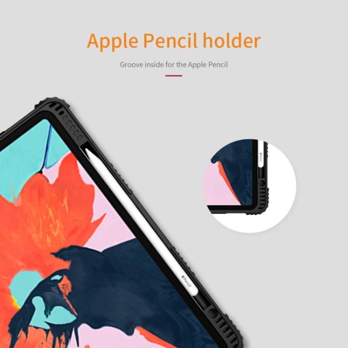 Nillkin - Nillkin Stöttåligt Fodral till iPad Pro 12.9 (2018) - Svart