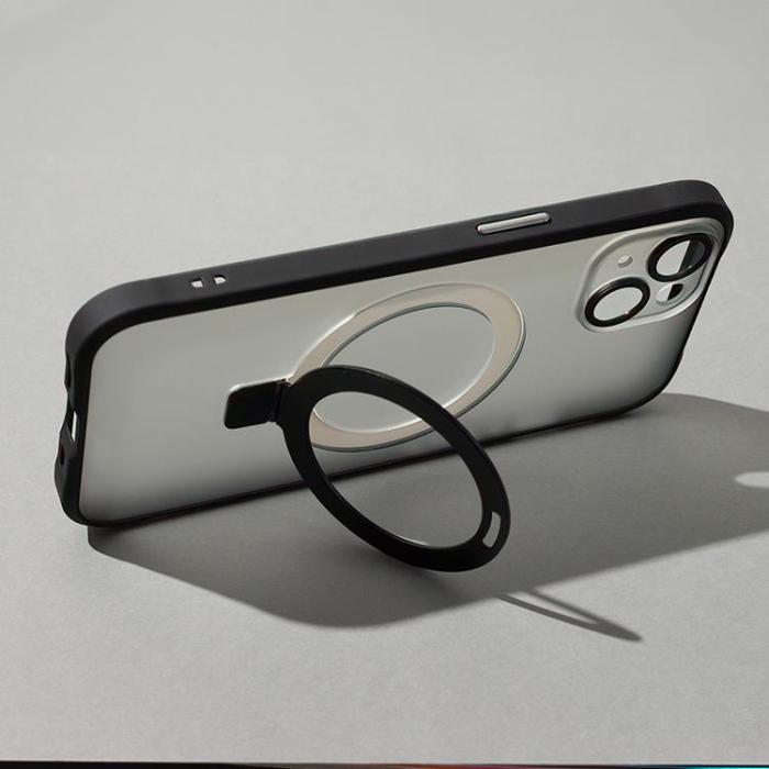OEM - iPhone 13 Mobilskal MagSafe Ring - Svart
