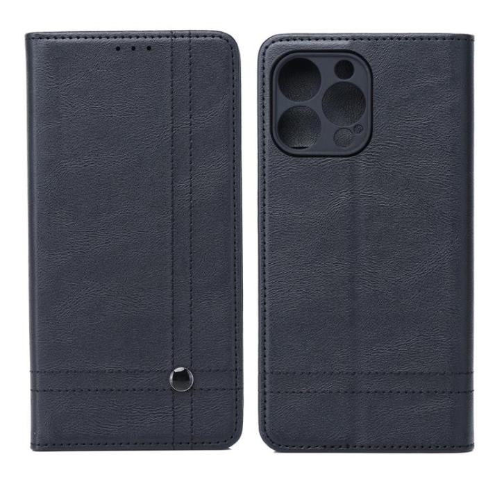 OEM - iPhone 7/8/SE (2020/2022) Plånboksfodral Smart Seam - Svart