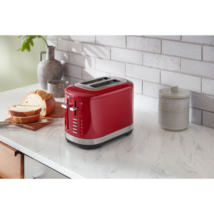 Kitchenaid - Kitchenaid Brödrost 2 skivors Metall 5KMT2109EER Röd