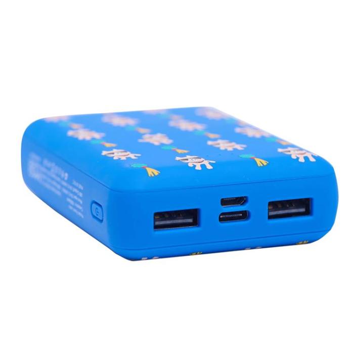 UTGATT - MOB Powerbank 10000 mAh Enhörning - Blå
