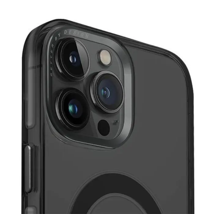 UNIQ - UNIQ iPhone 15 Pro Max Mobilskal Magsafe Calio - Smoked Grå
