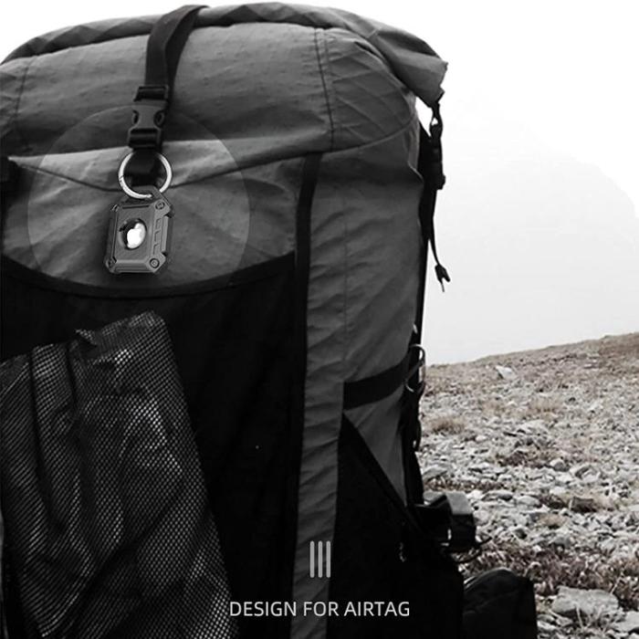 A-One Brand - Airtag Skal Shock-Proof Armor - Svart