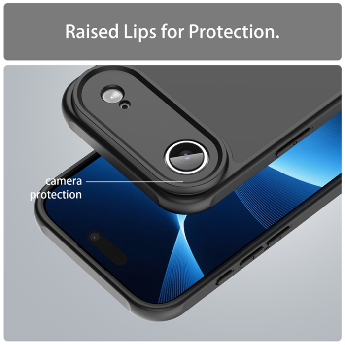 A-One Brand - iPhone Air Mobilskal Frostade krockkuddar Drop Proof