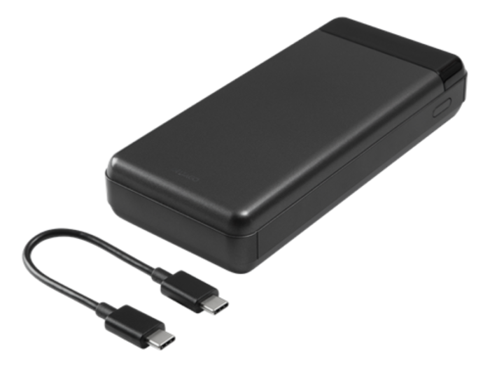UTGATT5 - DELTACO Powerbank 20000 mAh - Svart