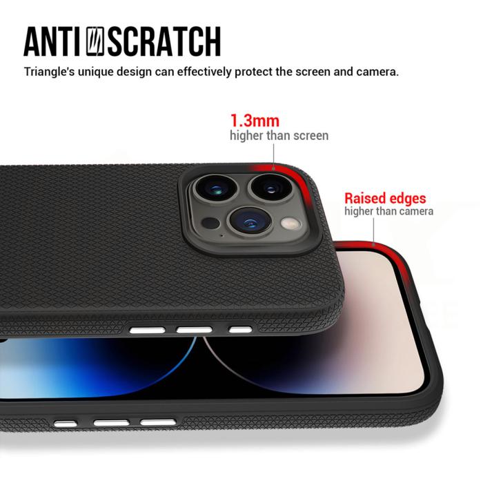 VMAX - Vmax Triangel Skal till iPhone 13 Pro Svart