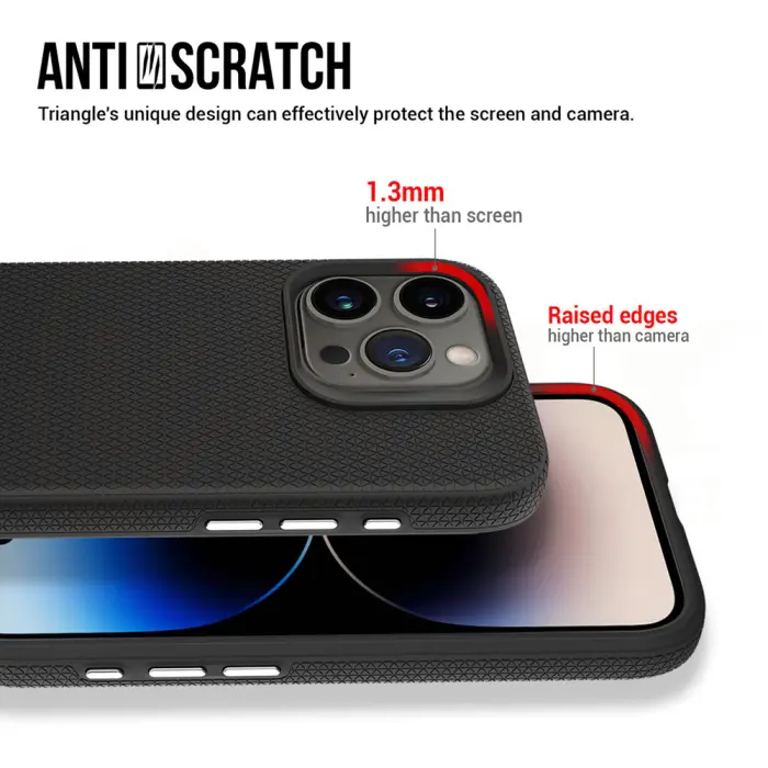 VMAX - Vmax Triangel Skal till iPhone 13 Pro Svart