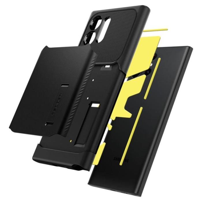 UTGATT - Spigen Galaxy S23 Ultra Skal Slim Armor - Svart